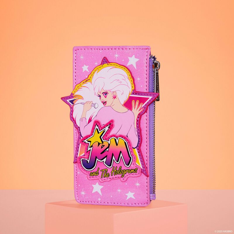 Jem and The Holograms Exclusive Card Holder and Bookbag